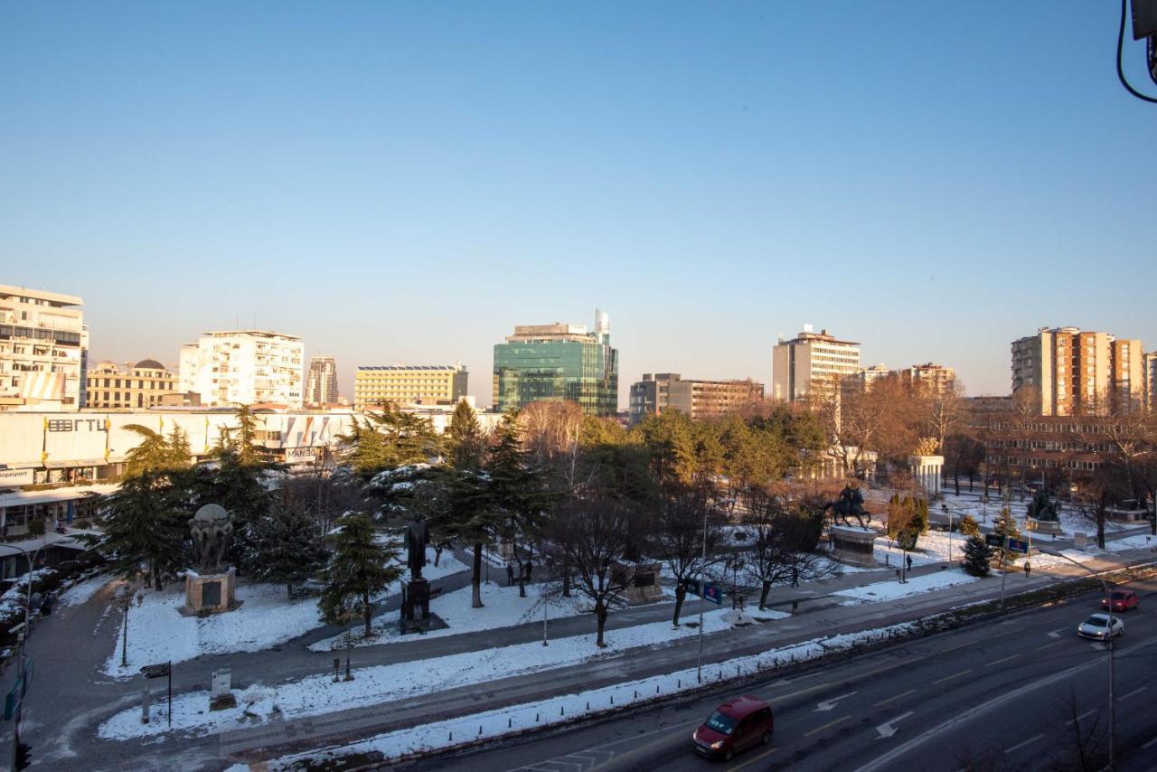 Apartment Emilija Skopje Buitenkant foto